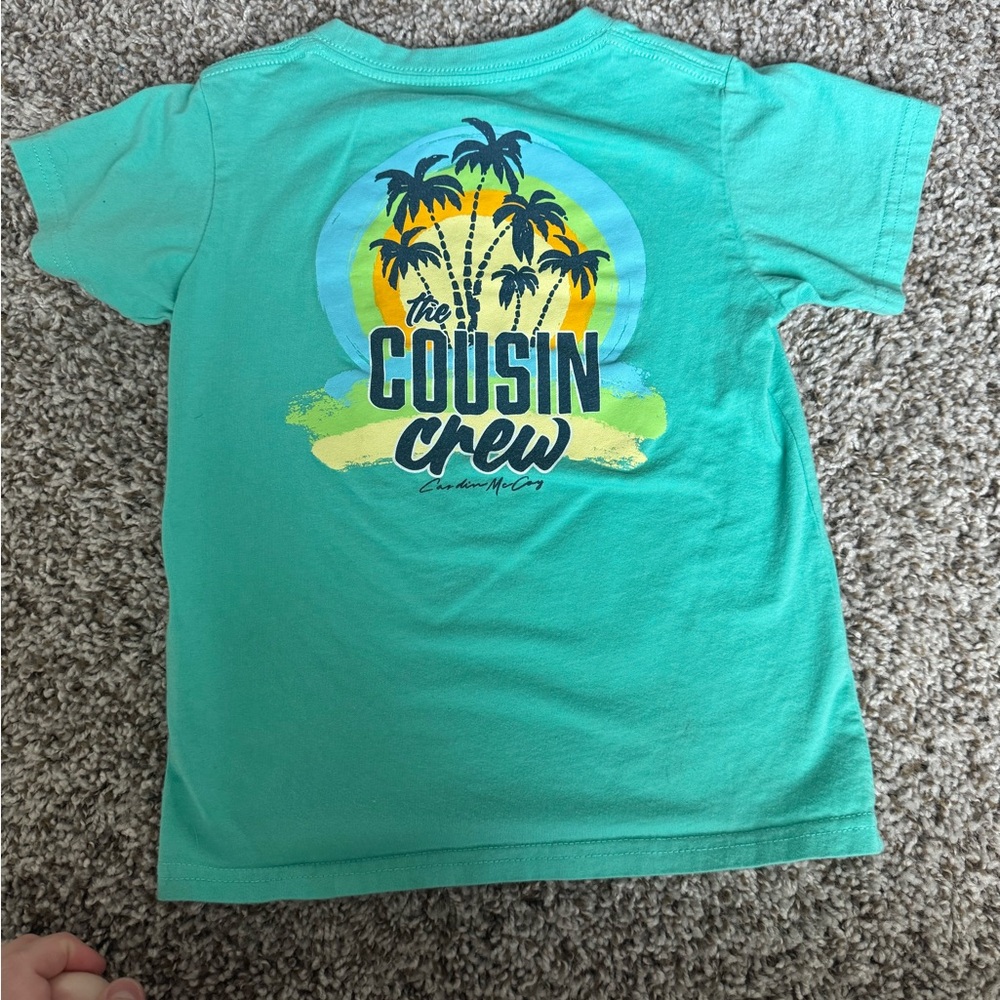 Cousin Crew Kids' Teal T-Shirt